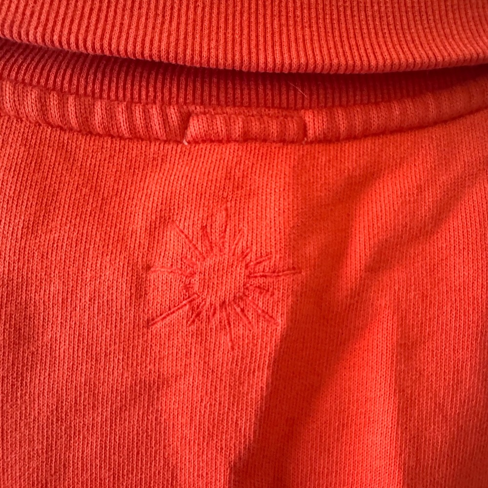 AERIE  Throw-Back Corset Cropped Quarter Zip PULLOVER/SWEATSHIRT - Picture 8 of 11